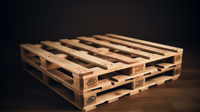 Background image of wooden pallets